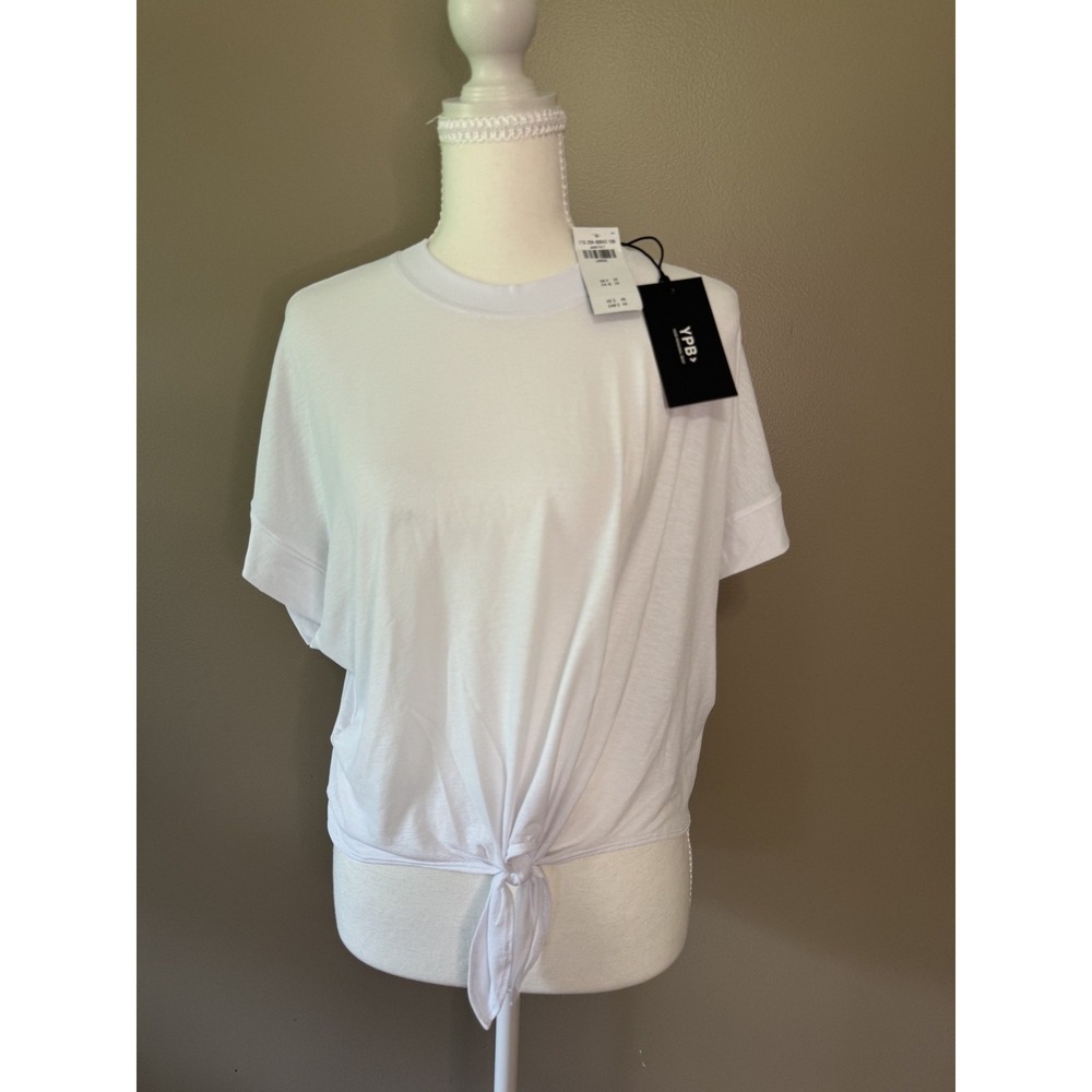 NWT Women's YPB (Your Personal Best) White Tshirt Size L